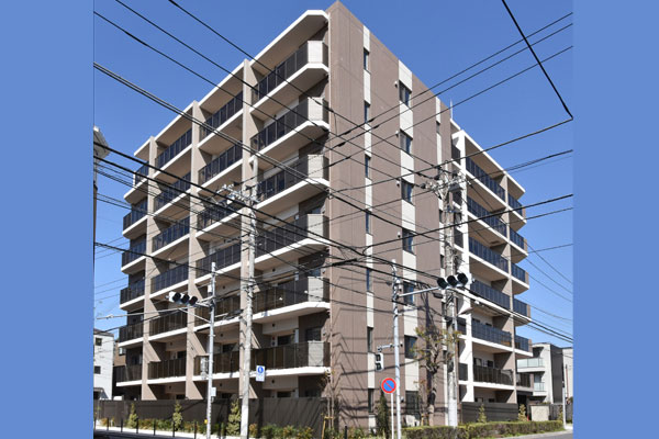 センチュリー東綾瀬　竣工写真（外観）