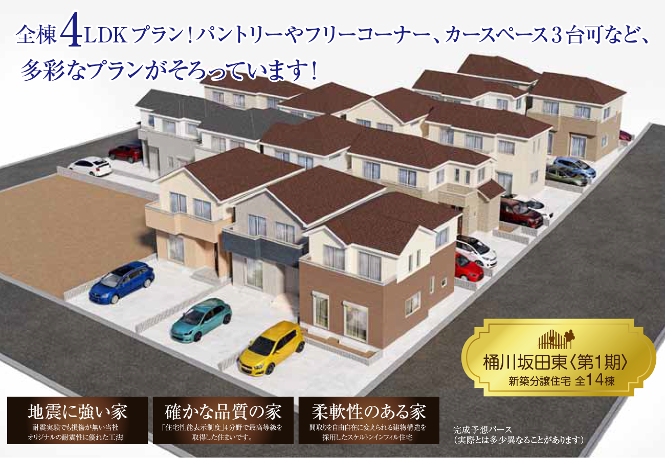 ハートフルタウン桶川坂田東〈第１期〉〈第１期〉現地写真